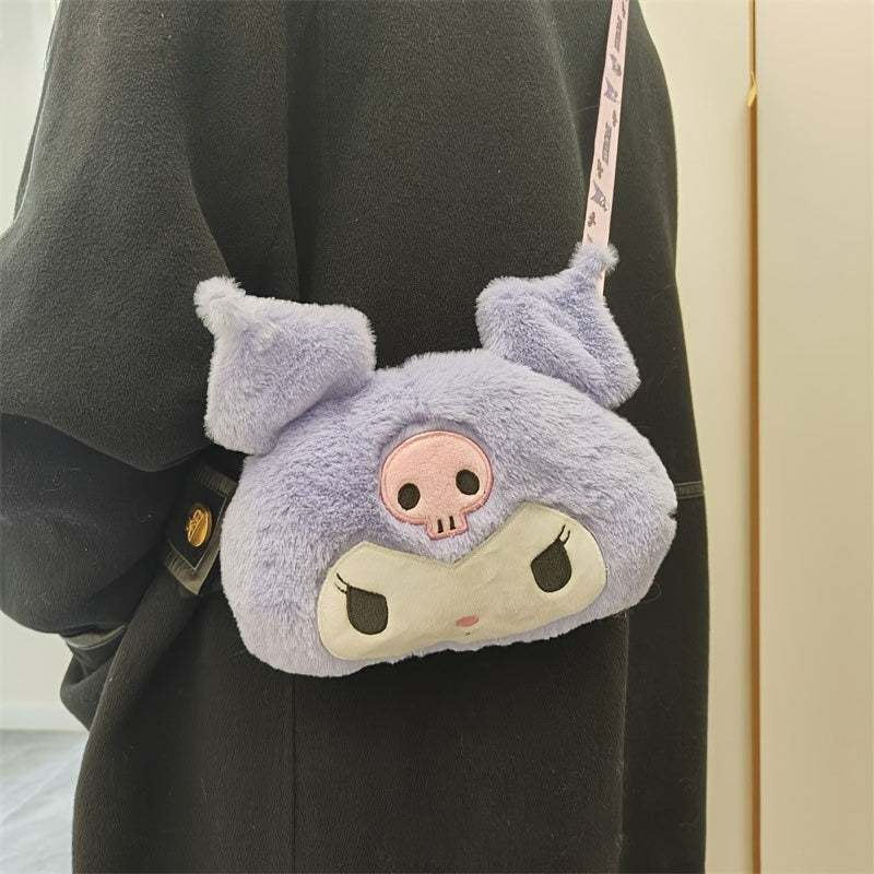 Kuro Cute Plush Doll Crossbody Bag