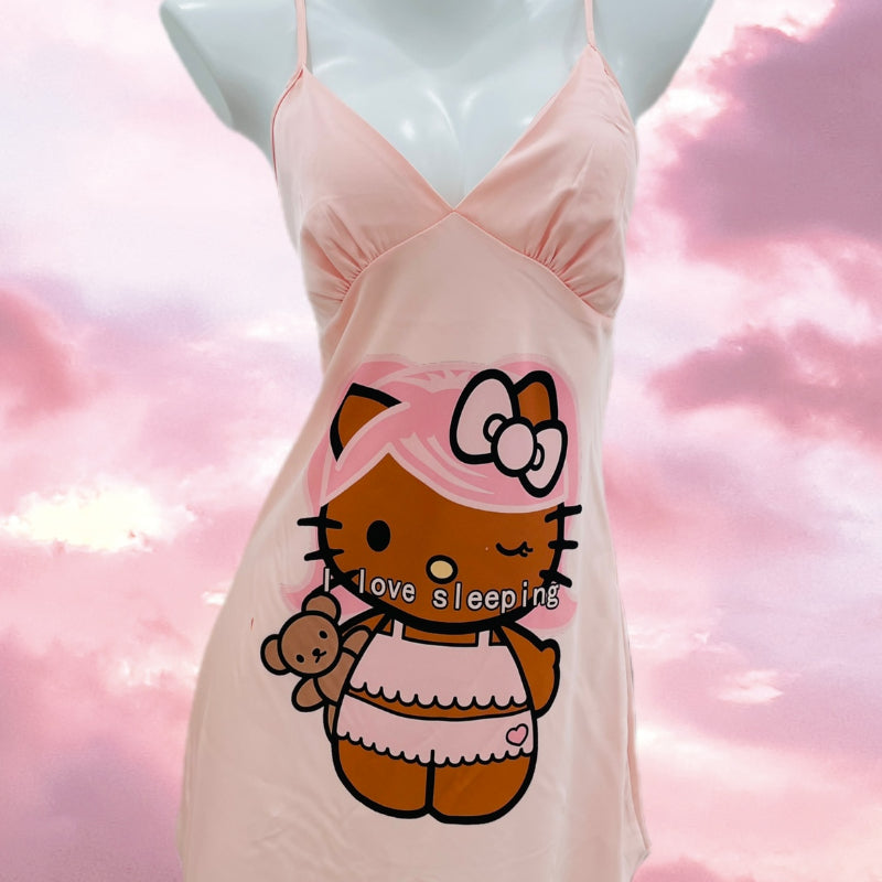 Kitty Suspender Nightdresses KI521
