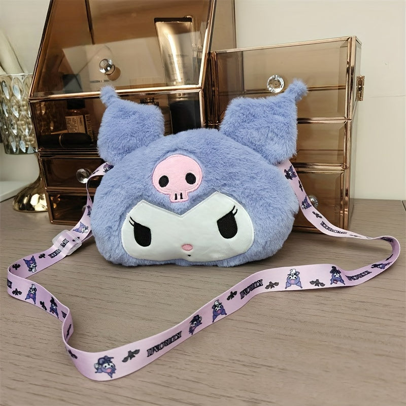 Kuro Cute Plush Doll Crossbody Bag