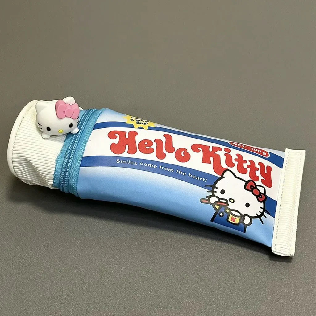 Kitty Toothpaste Organizer Pouch