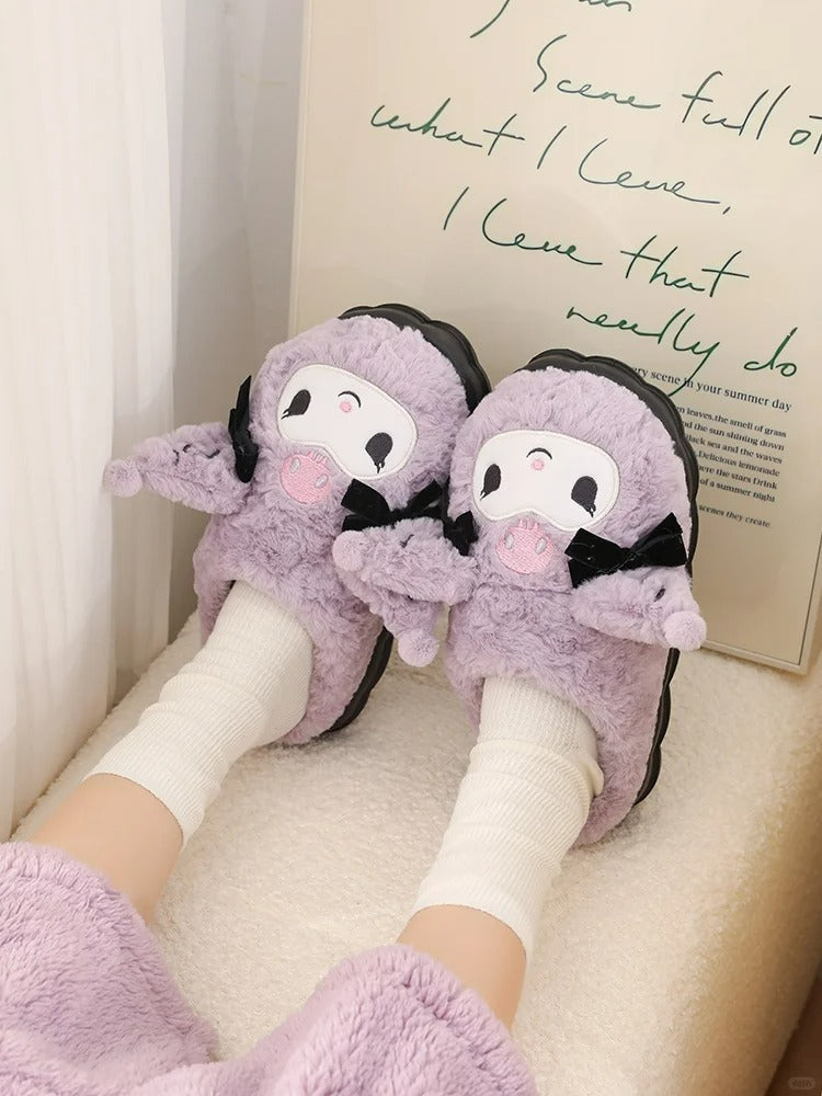 Kuro Plush Slippers House Slippers