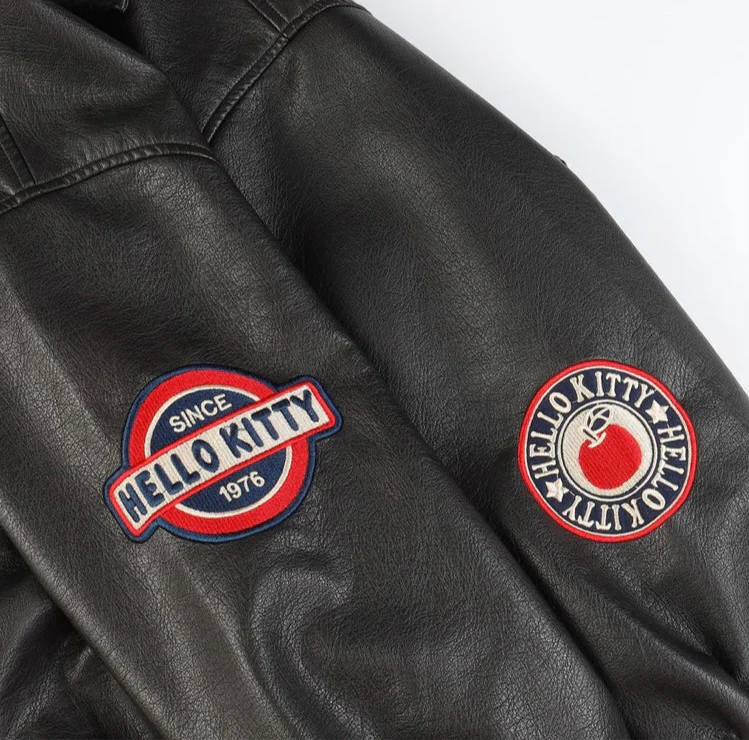Kitty Glam Rider Leatherette Jacket