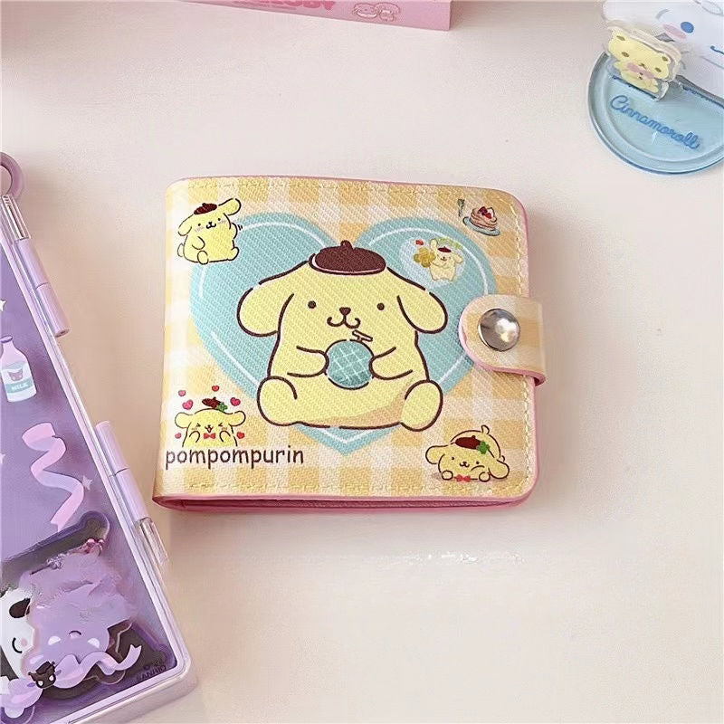 Cartoon Double-sided Coin Portable Wallet