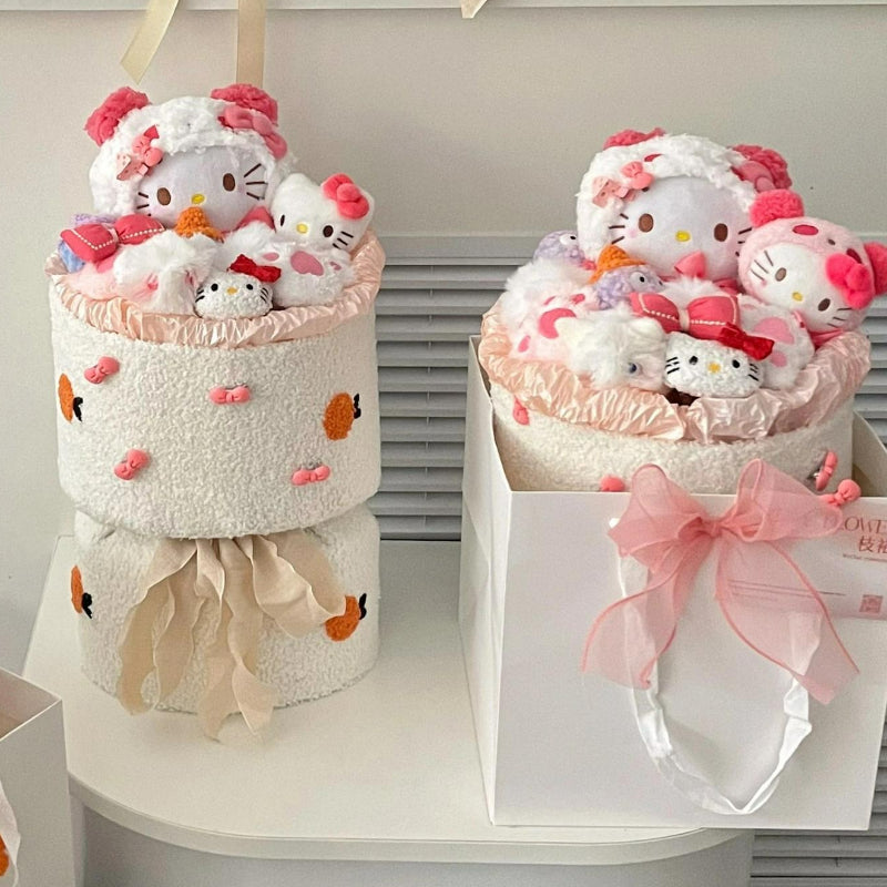 Cartoon Kitty Doll Bouquet KI441