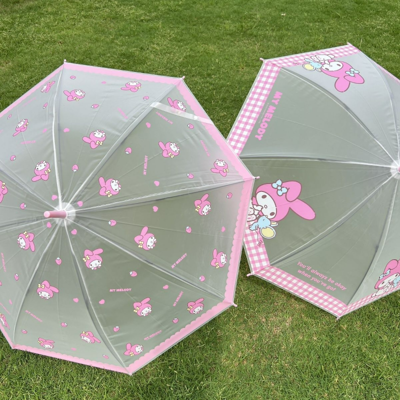 Cartoon Melo Transparent Matte Umbrella KI555