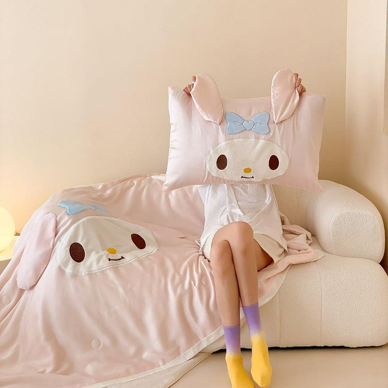 Cartoon Summer Bedsheets and Pillows - Lovesickdoe