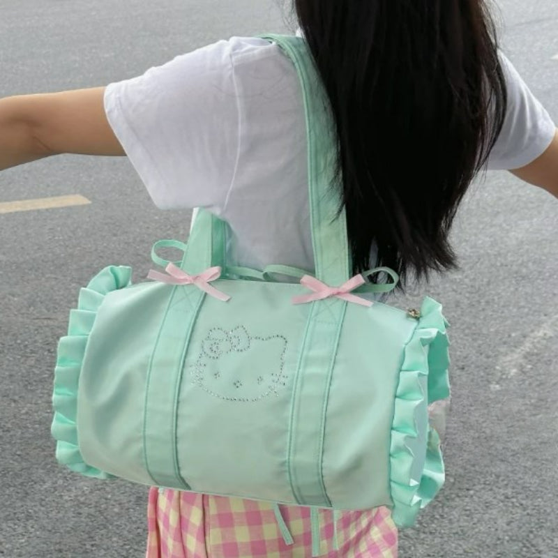 Kitty Grüne Reisetasche KI468