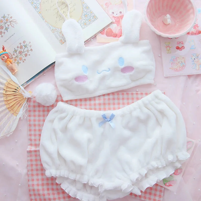 Kawaii Cartoon Dog Japanese Lingerie Set SP17091