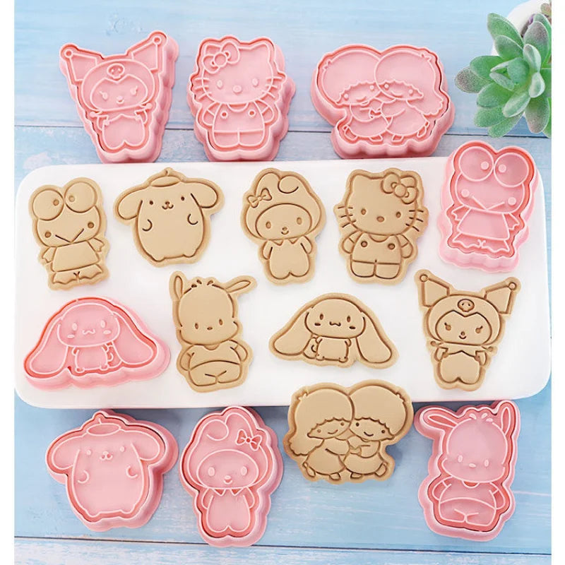 Kawaii Kitty Mini Cartoon Cookie Mold KI019