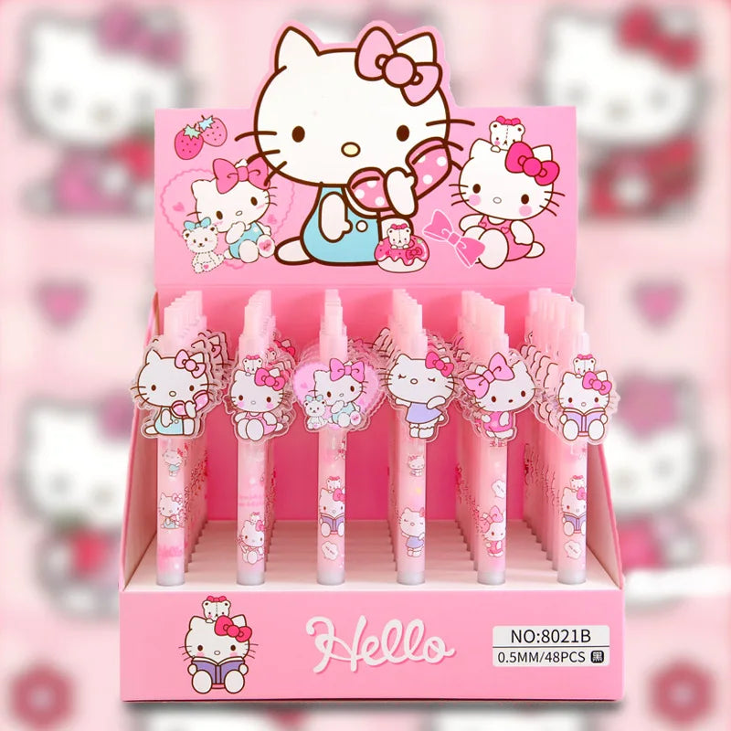 Cute Black Press Patch Pens KI411