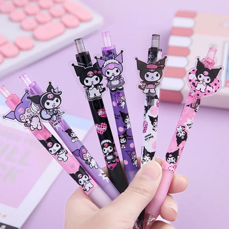 Cute Black Press Patch Pens KI411