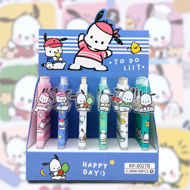 Cute Black Press Patch Pens KI411