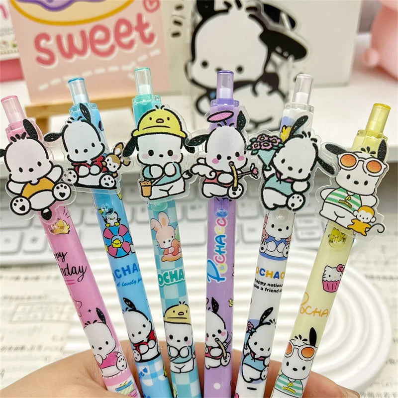 Cute Black Press Patch Pens KI411