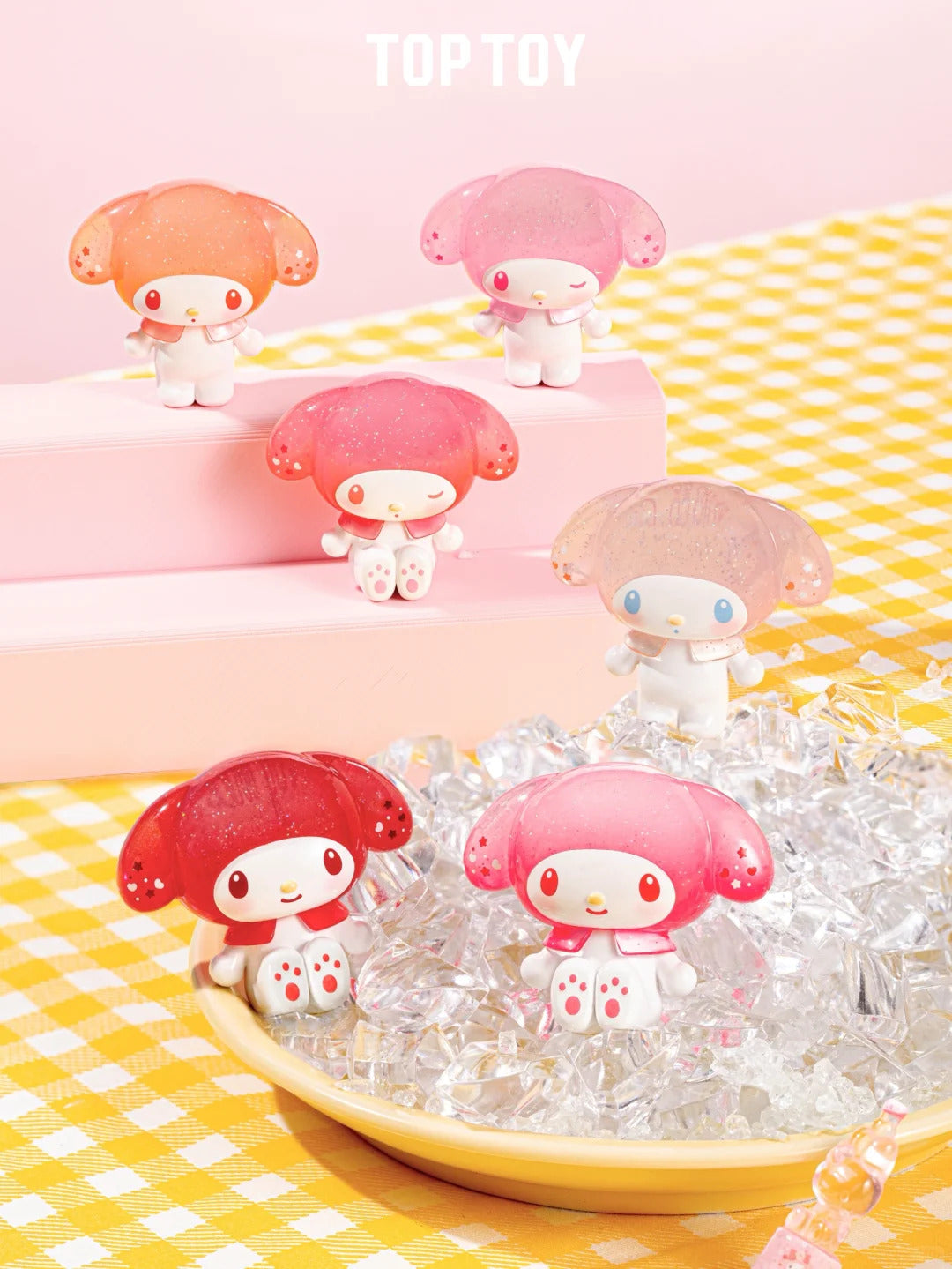 Kuro and Melo Ramune Style mini figures Blind Bag (3 pcs in bag)