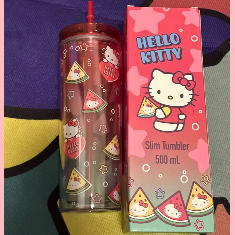Kitty Watermelon Straw Cup KI556