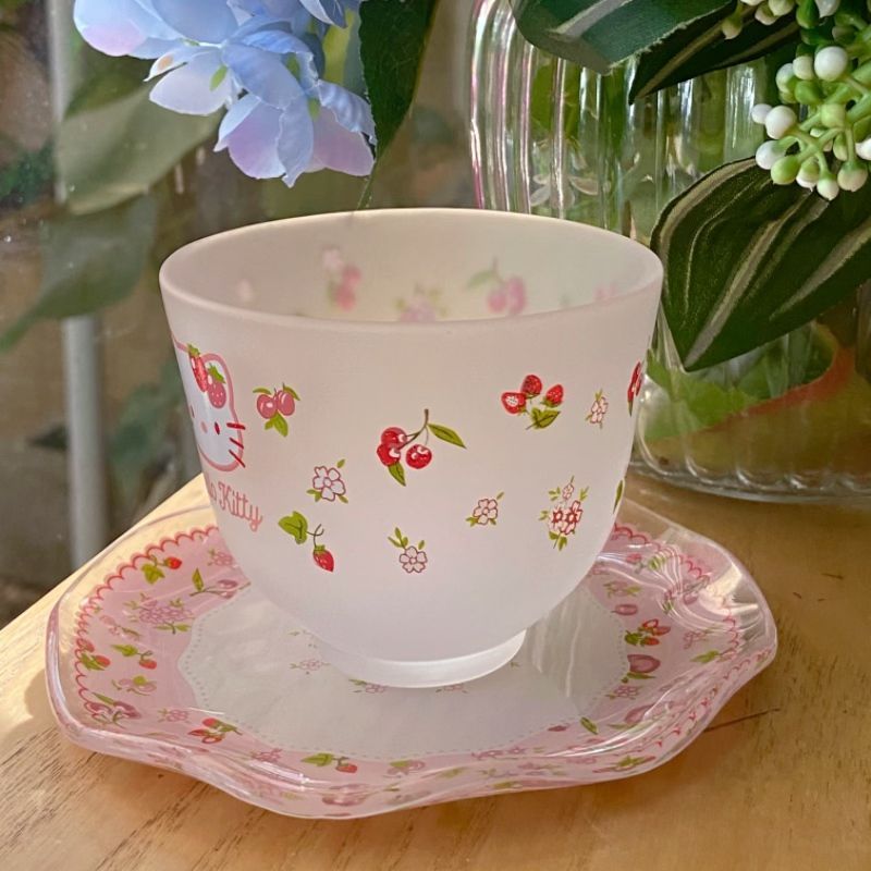 Kitty Medieval Cherry Blossom Coffee Cup