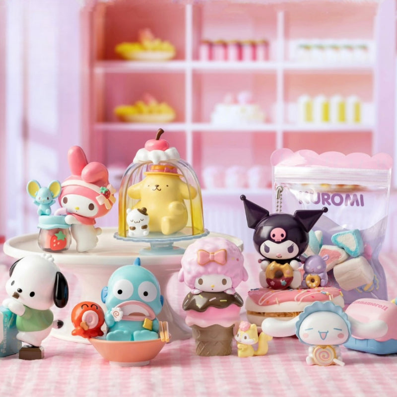 Boîte aveugle de figurines alimentaires colorées KI461