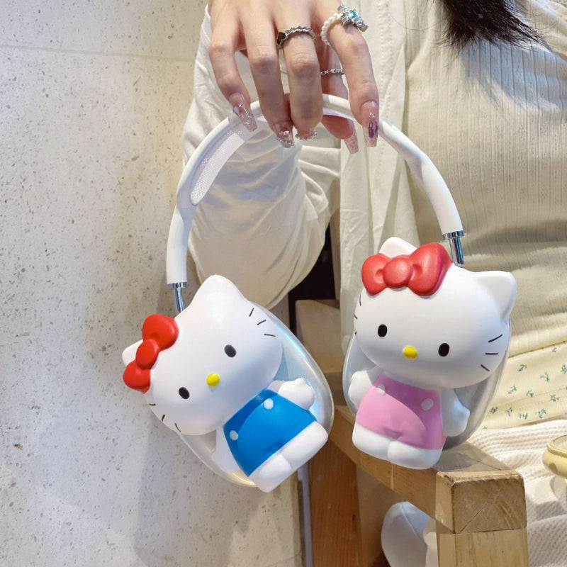 Cartoon Kitty Headphone Case - Lovesickdoe