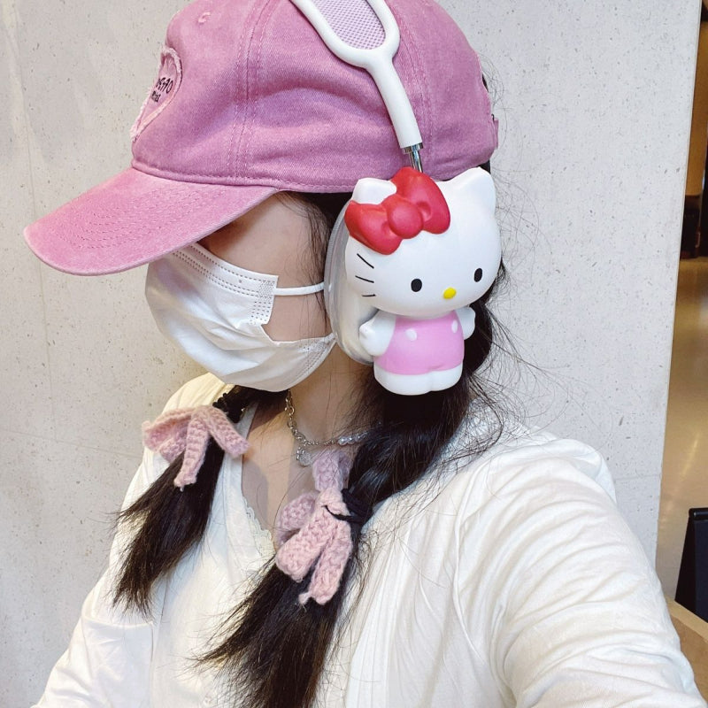 Cartoon Kitty Headphone Case - Lovesickdoe