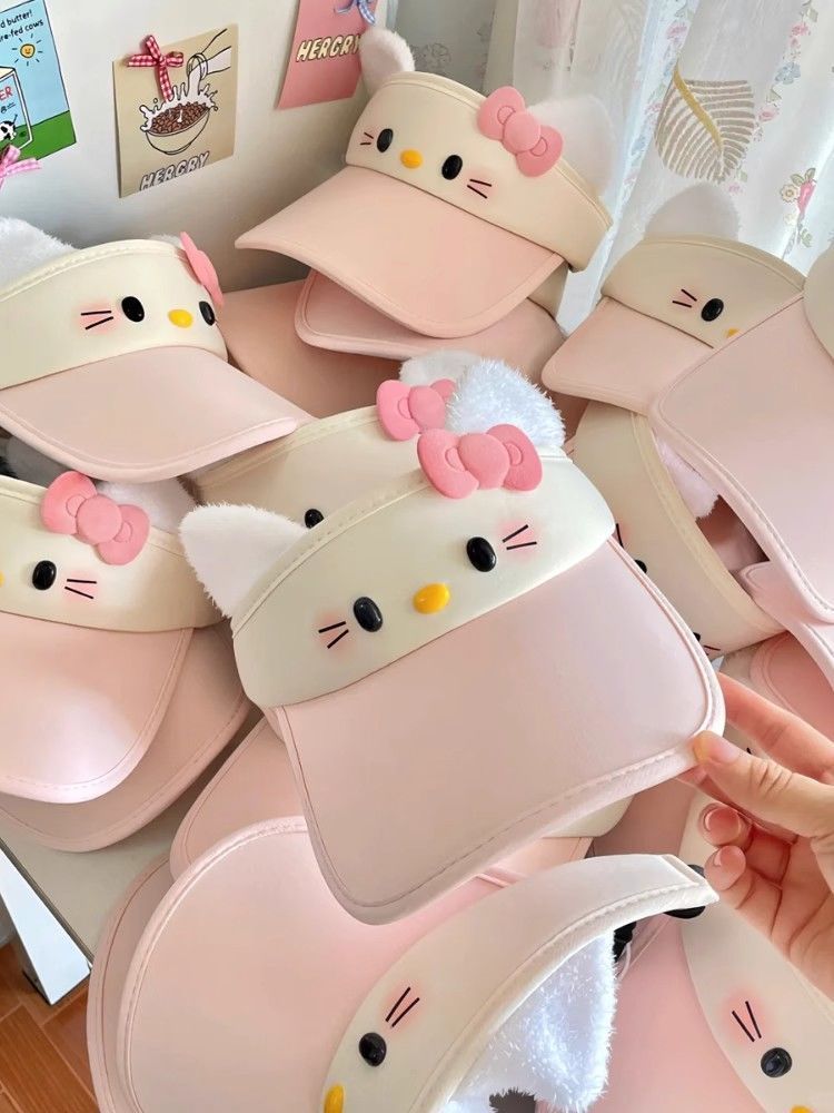Kawaii Kitty Summer Hat