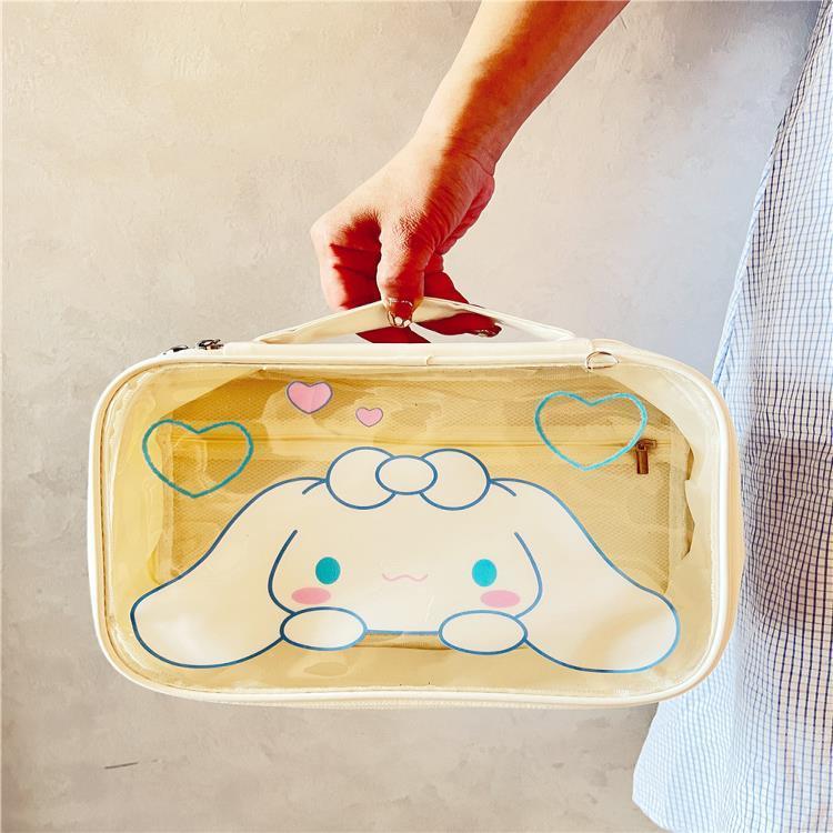 White Cinna Waterproof Travel Bag
