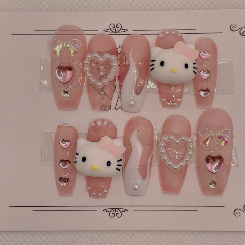 Melo Diamond Nails Set - Lovesickdoe