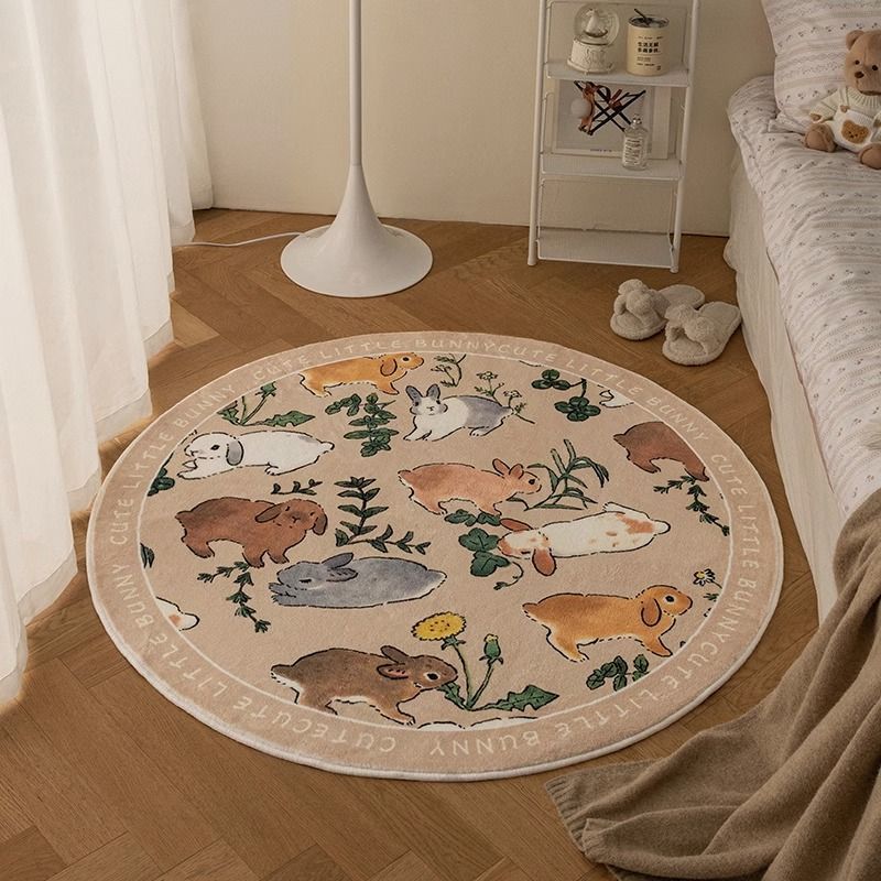 Cartoon Living Room Rabbit Carpet - Lovesickdoe