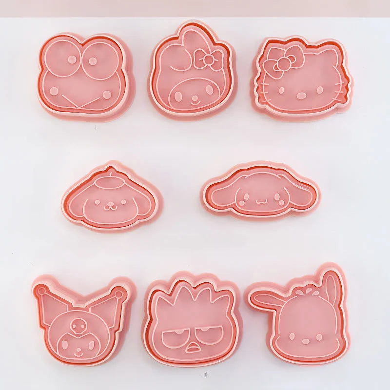 Kawaii Kitty Mini Cartoon Cookie Mold KI019