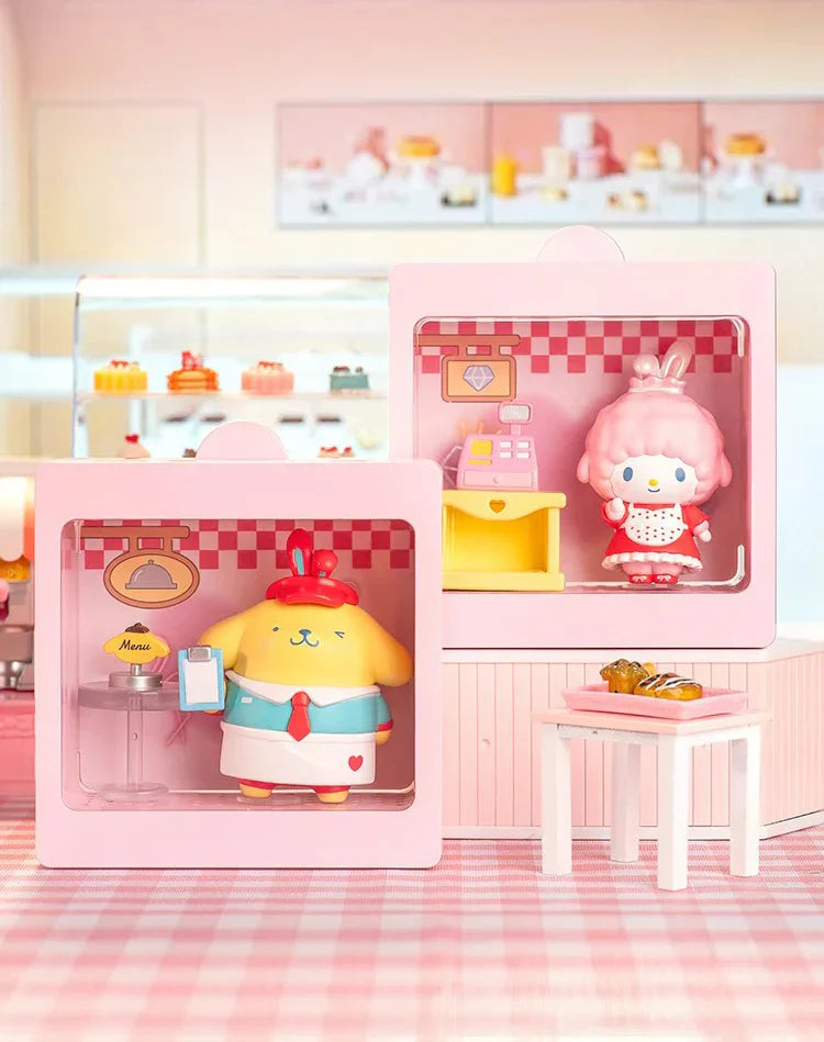 Café Series with Scene Frame and Soft Light Blind Box