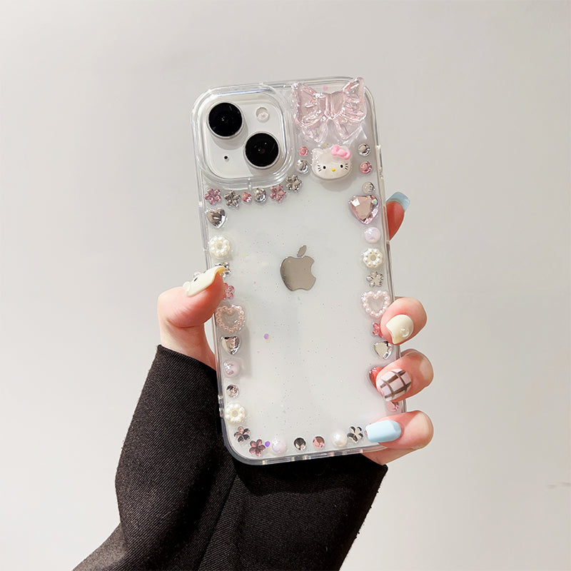 Kawaii Diamond Kitty Phone Case KI532