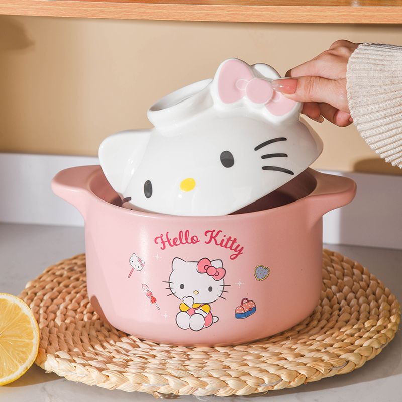 Kitty Ceramic High-temperature Casserole Set - Lovesickdoe