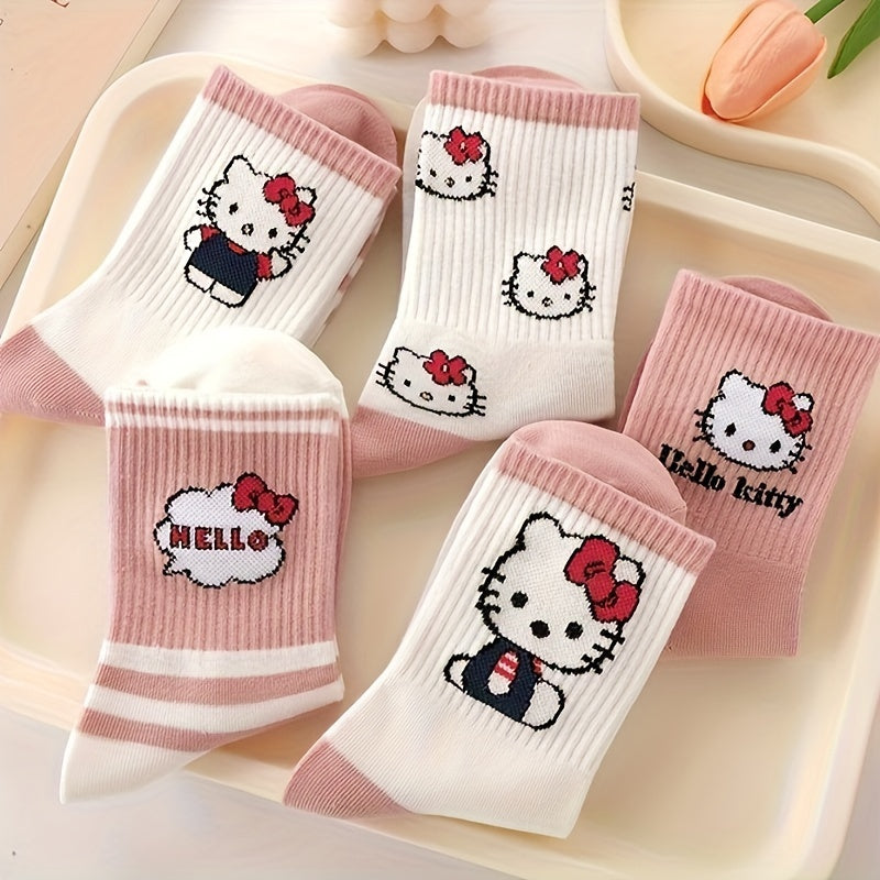 Kitty Cat Stockings - 8 Pairs