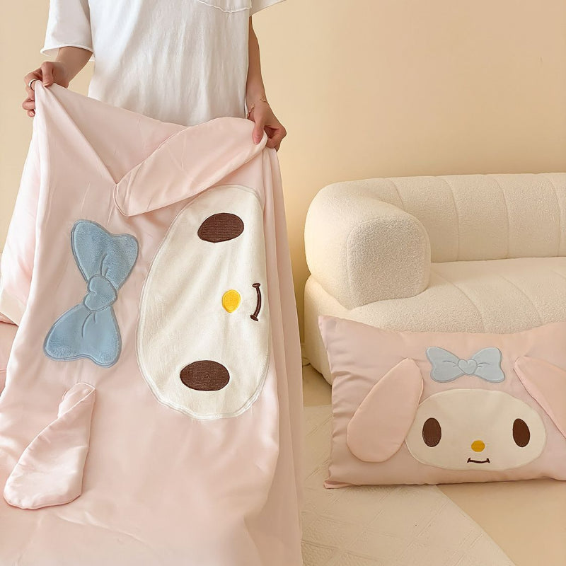Cartoon Summer Bedsheets and Pillows - Lovesickdoe