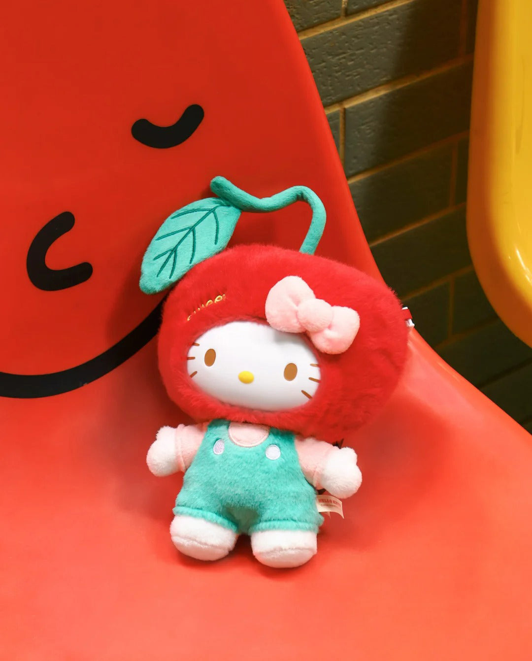 Kawaii Kitty Apple Vinyl Doll Plush Doll