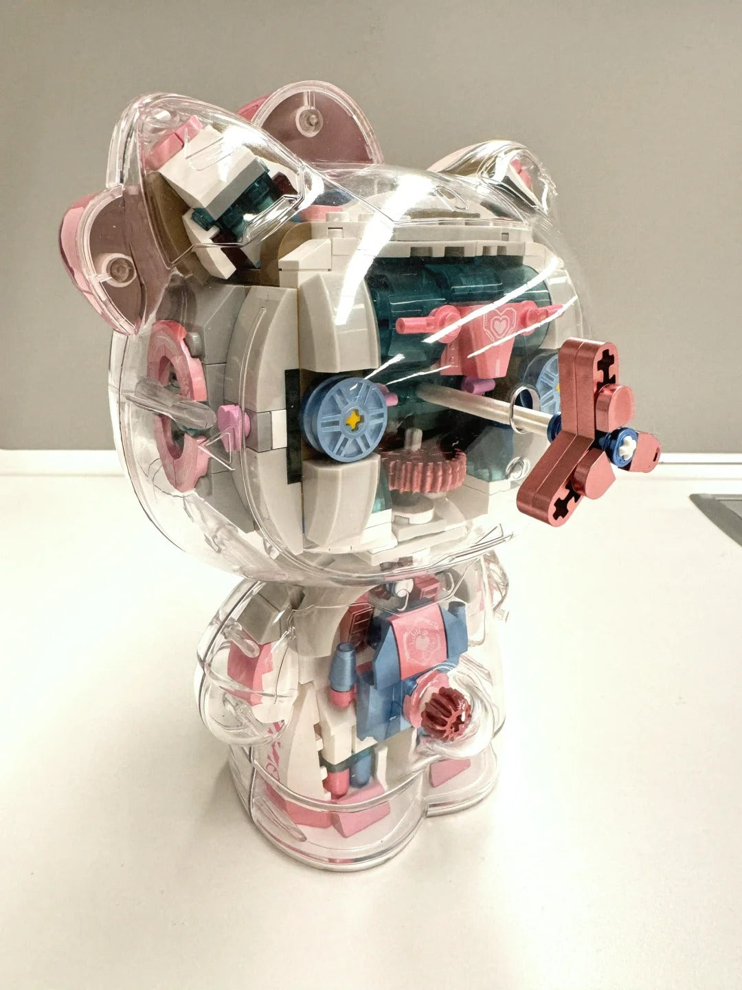 Colorful Kitty Model Building Blocks