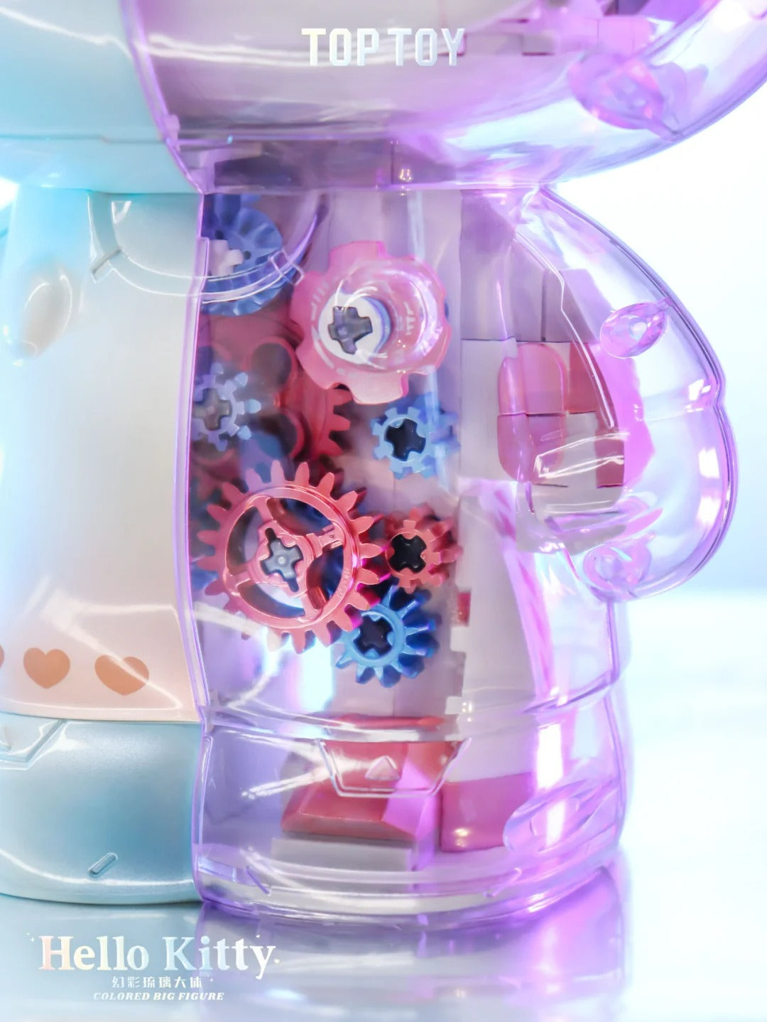 Colorful Kitty Model Building Blocks