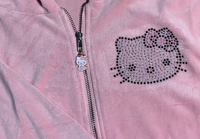 Bling Kitty Pink Tracksuit Set SK350