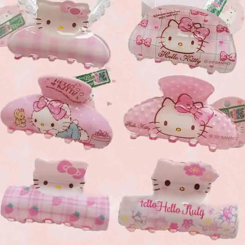 Kitty Hair Claw Stick Clip - Pinkdollz