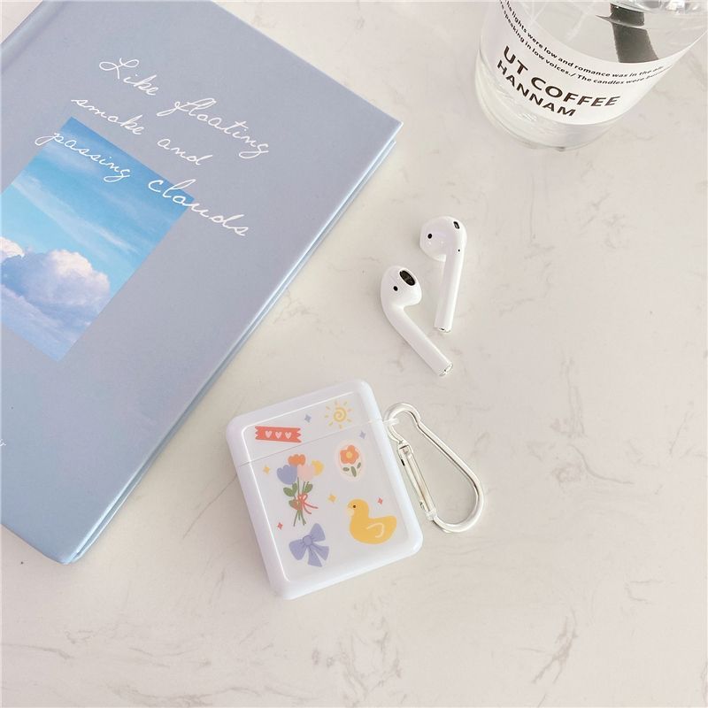 Cartoon Print AirPods Earphone Case Skin