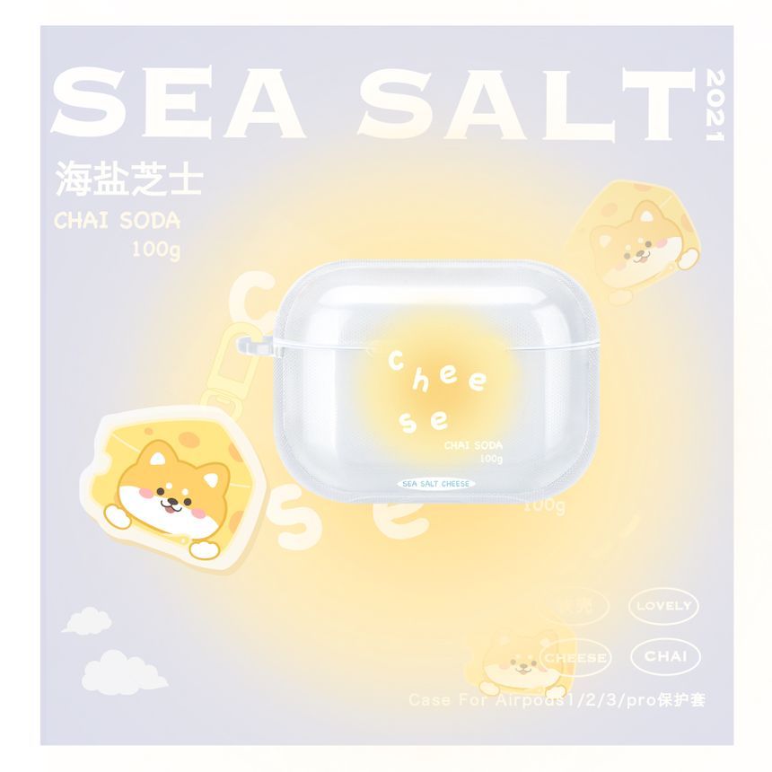 Peach Transparent AirPods / Pro Earphone Case Skin