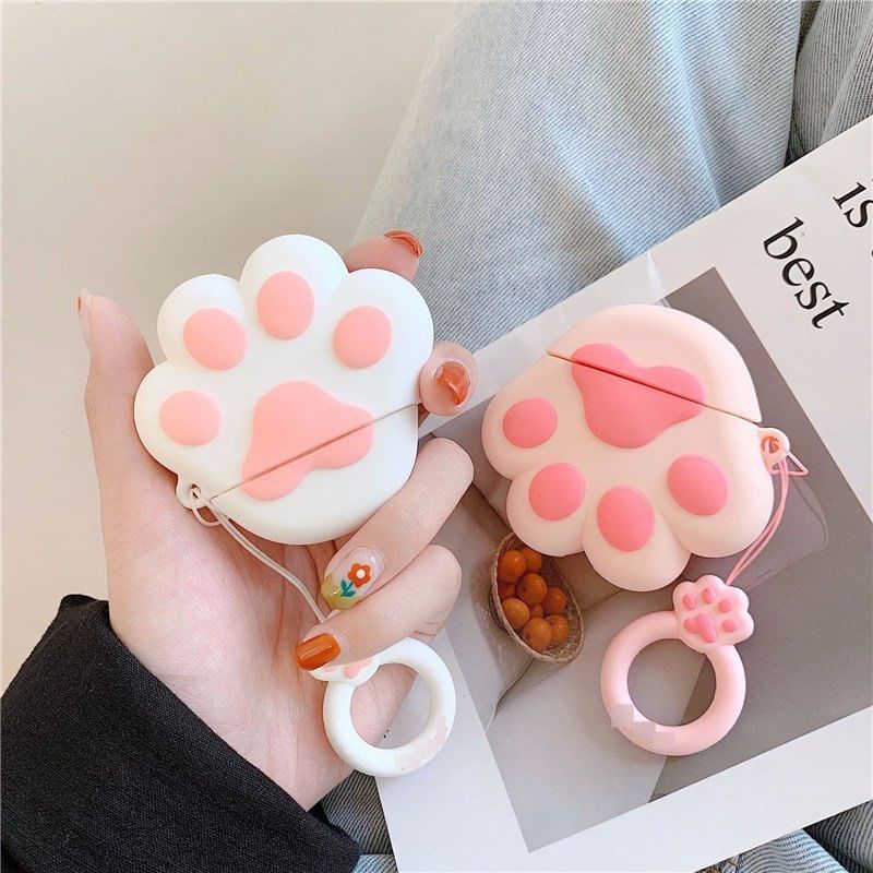 Cat Paw Print AirPods Earphone Case Skin