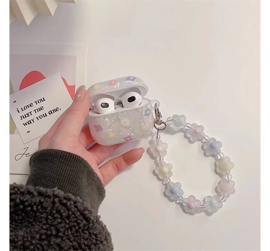 Floral Print Texture AirPods / Pro Earphone Case Skin