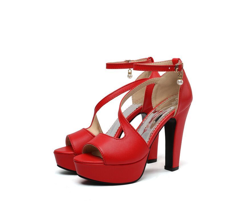 Ankle Strap Chunky Platform Sandals