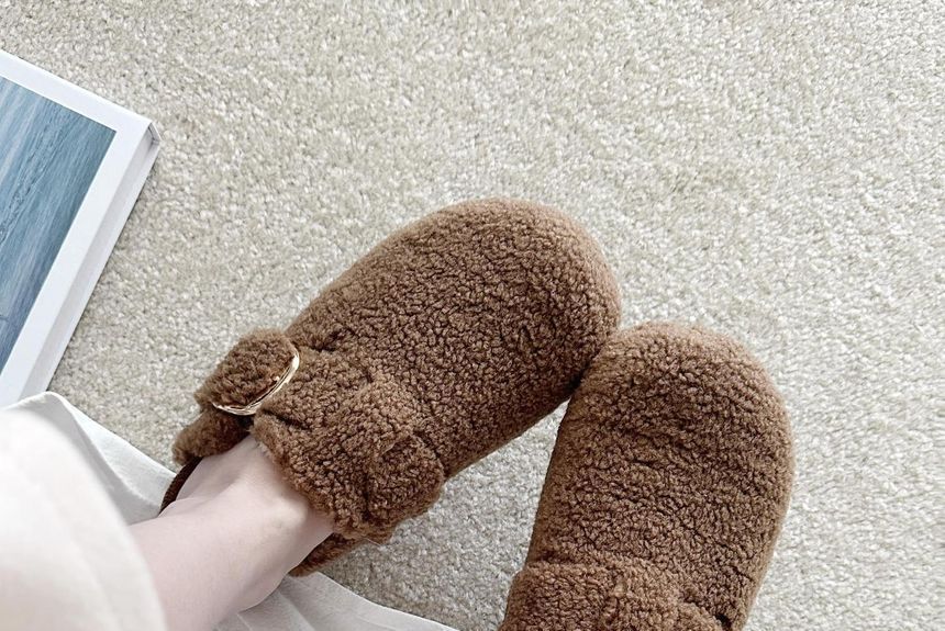 Heeled Slide Sandals