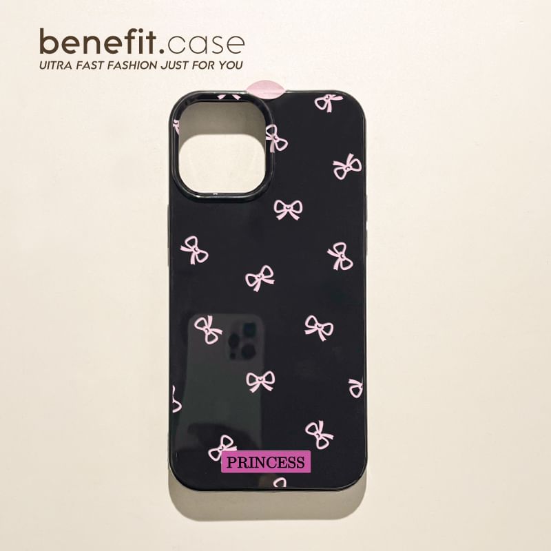 / Phone Bear Bow Case