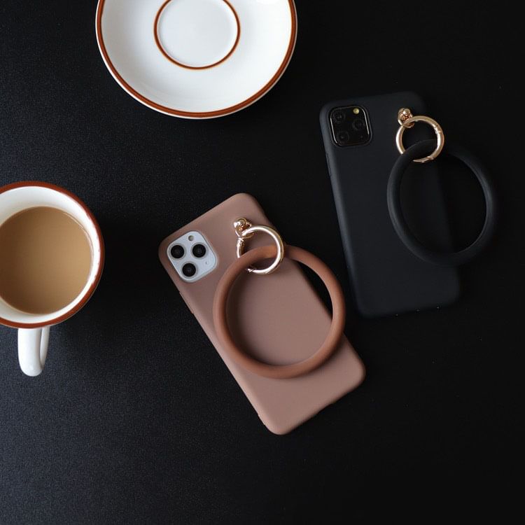 Case Plain Hoop Charm Phone