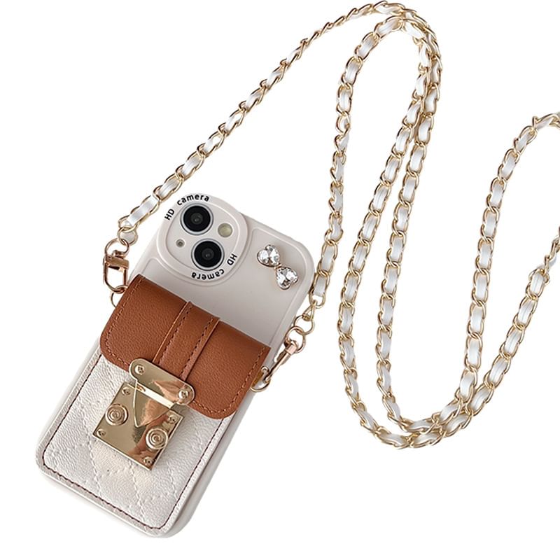 Card Holder Buckled Case Phone