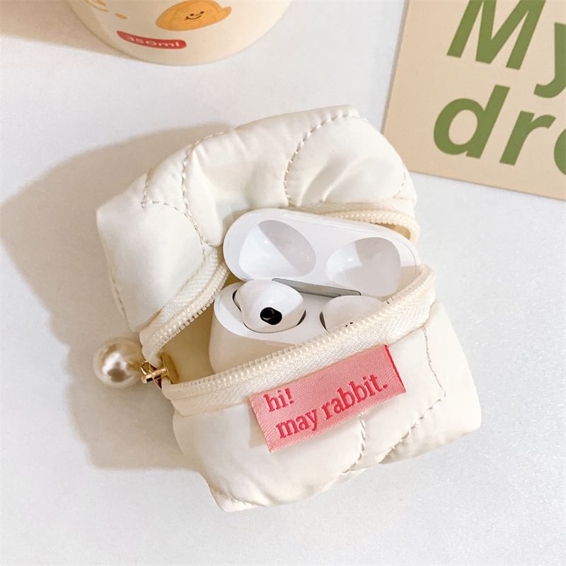 Label Applique AirPods Pouch