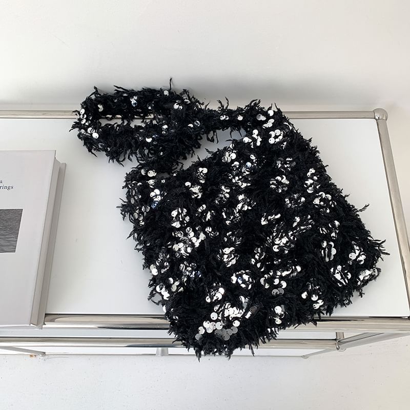 Fringed Bag Crossbody Sequin
