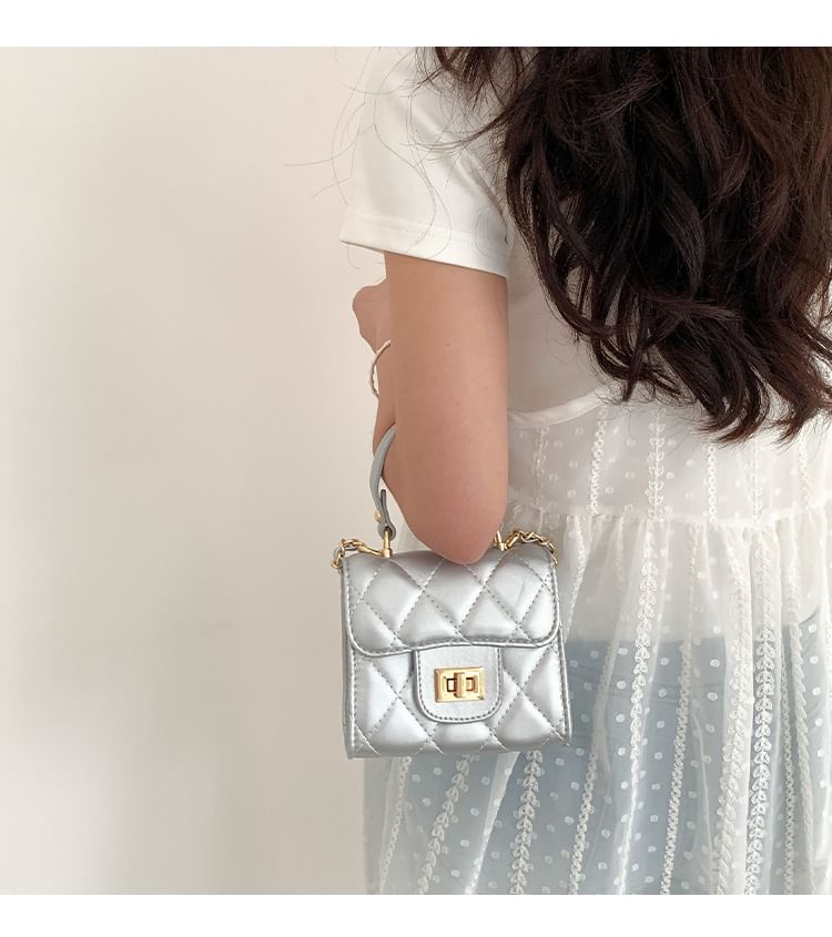 Chain Strap Bag Flap Quilted Crossbody